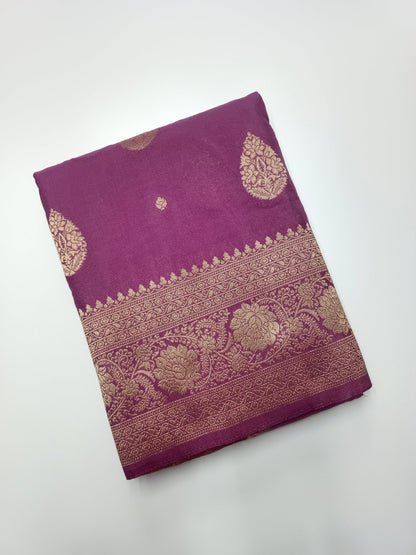 FANCY SOFT SILK SAREE - B S CHANNABASAPPA & SONS