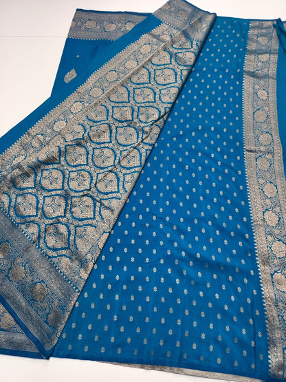 FANCY SOFT SILK SAREE - B S CHANNABASAPPA & SONS