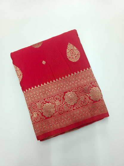 FANCY SOFT SILK SAREE - B S CHANNABASAPPA & SONS
