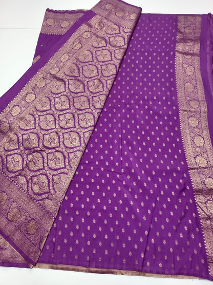 FANCY SOFT SILK SAREE - B S CHANNABASAPPA & SONS
