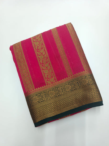 FANCY CHIFFON SAREE - B S CHANNABASAPPA & SONS