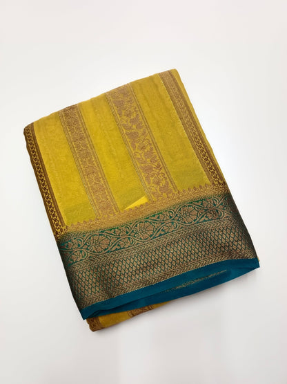 FANCY CHIFFON SAREE - B S CHANNABASAPPA & SONS