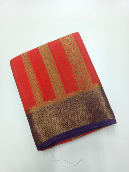 FANCY CHIFFON SAREE - B S CHANNABASAPPA & SONS