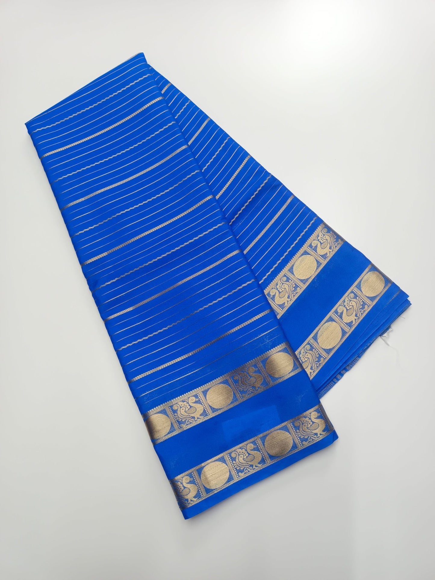 SEMI CREPE SILK SILK SAREE - B S CHANNABASAPPA & SONS