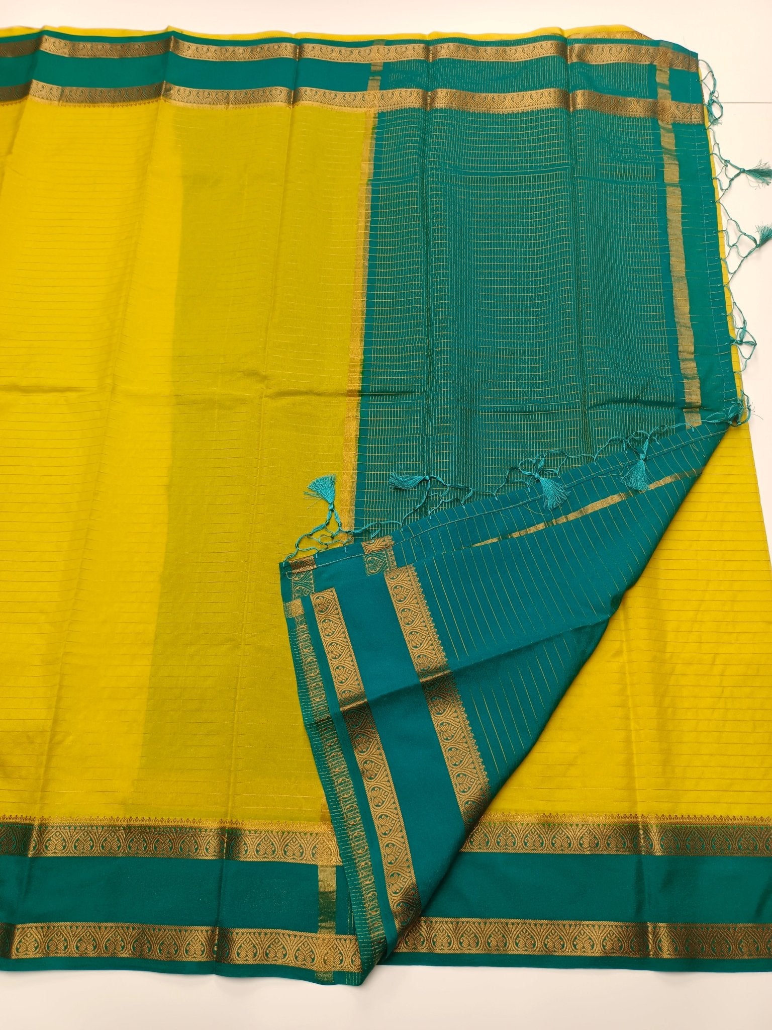 SEMI CREPE SILK SAREE - B S CHANNABASAPPA & SONS