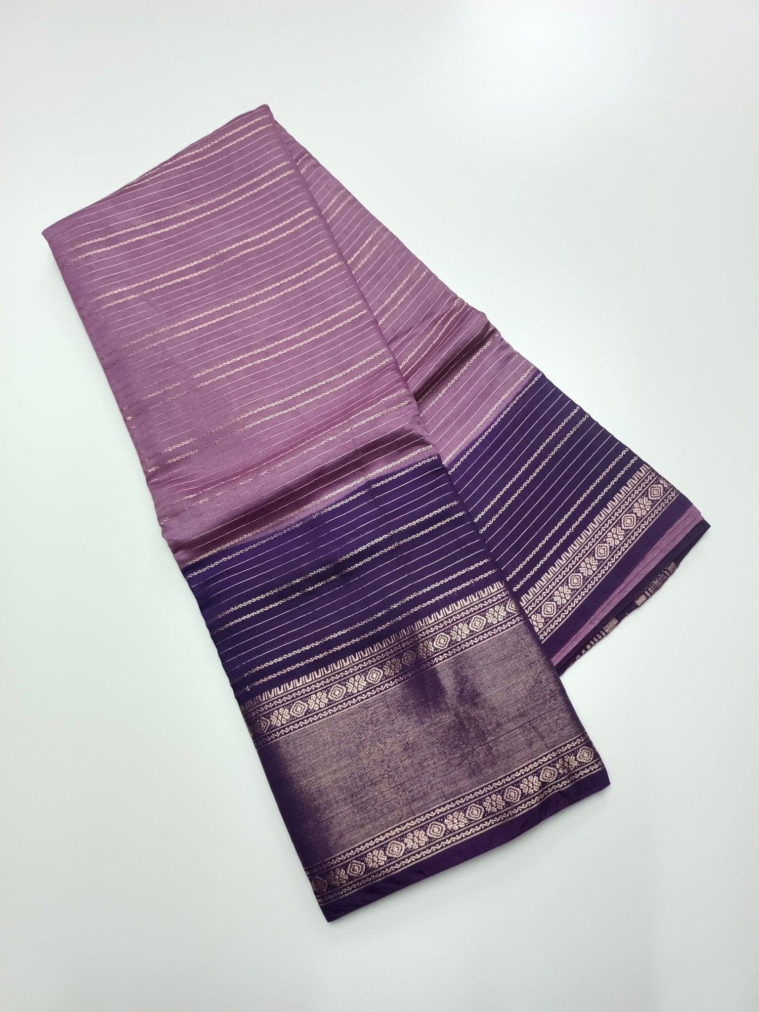SEMI CREPE SILK SAREE - B S CHANNABASAPPA & SONS