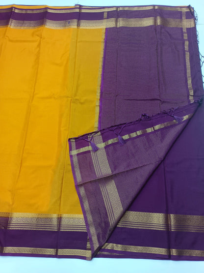 SEMI CREPE SILK SAREE - B S CHANNABASAPPA & SONS