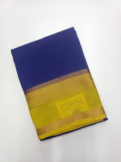 SEMI CREPE SILK SAREE - B S CHANNABASAPPA & SONS