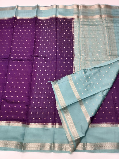 SEMI CREPE SILK SAREE - B S CHANNABASAPPA & SONS