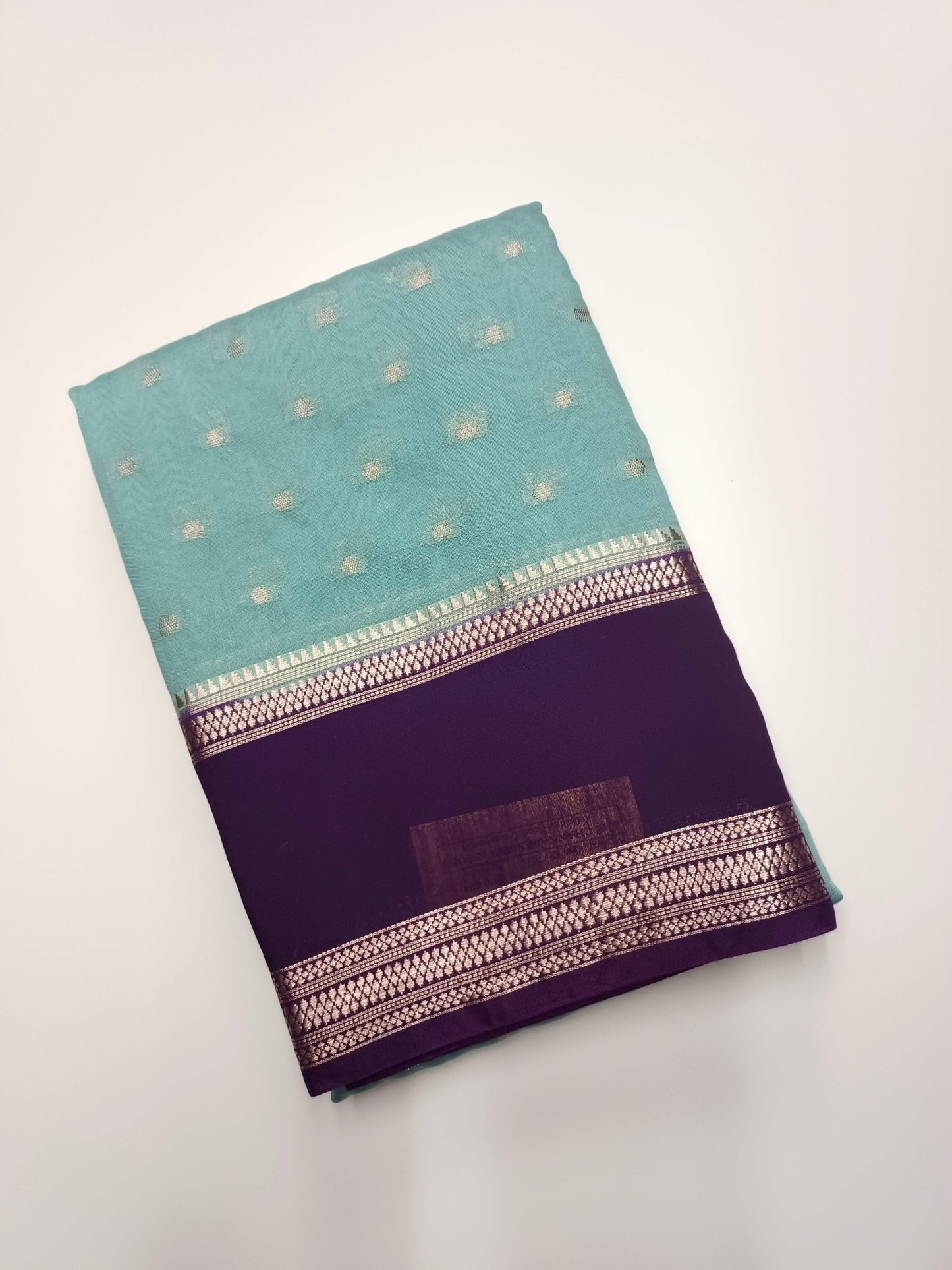 SEMI CREPE SILK SAREE - B S CHANNABASAPPA & SONS