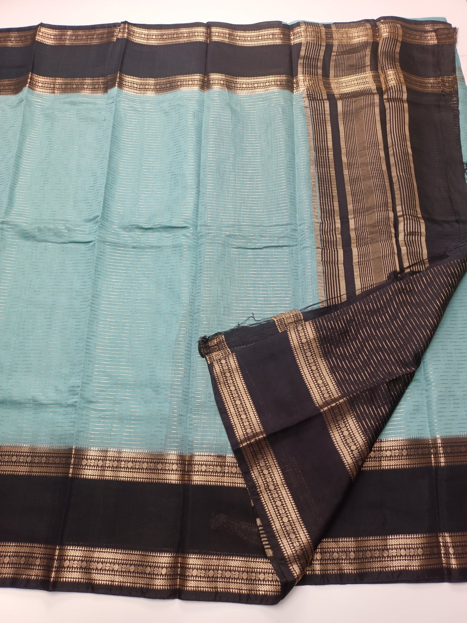 SEMI CREPE SILK SAREE - B S CHANNABASAPPA & SONS