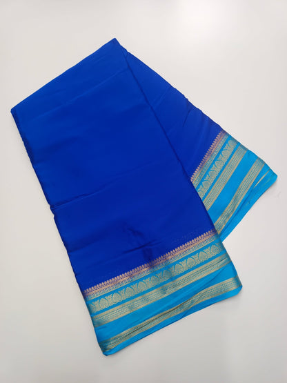 SEMI CREPE SILK SAREE (SPECIAL 20% DISCOUNT) - B S CHANNABASAPPA & SONS