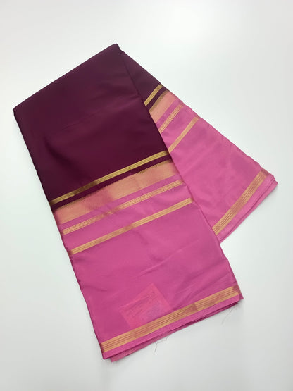 SEMI CREPE SILK SAREE - B S CHANNABASAPPA & SONS