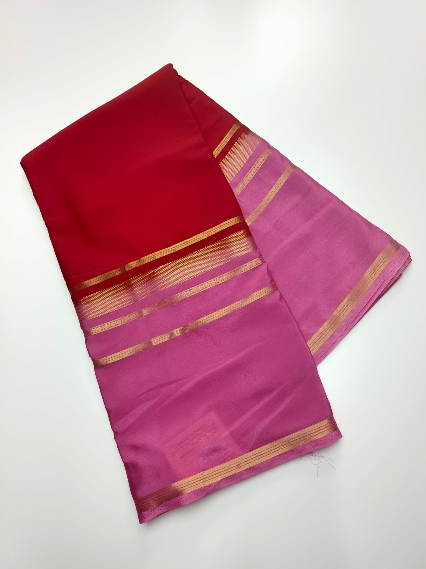 SEMI CREPE SILK SAREE - B S CHANNABASAPPA & SONS