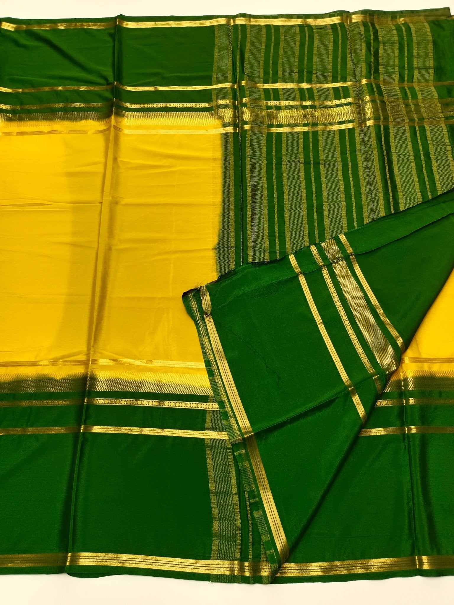 SEMI CREPE SILK SAREE - B S CHANNABASAPPA & SONS
