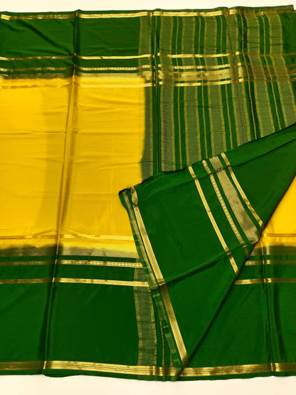 SEMI CREPE SILK SAREE - B S CHANNABASAPPA & SONS
