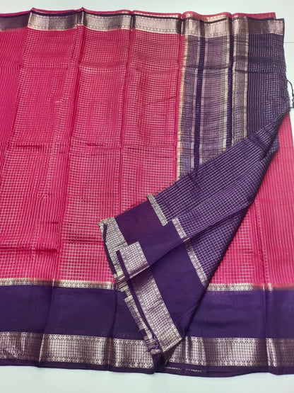 FANCY MALBARI COTTON SAREE - B S CHANNABASAPPA & SONS