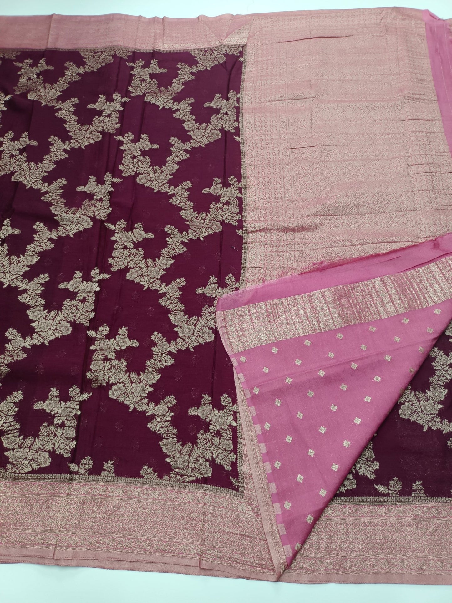FANCY CHIFFON SAREE - B S CHANNABASAPPA & SONS