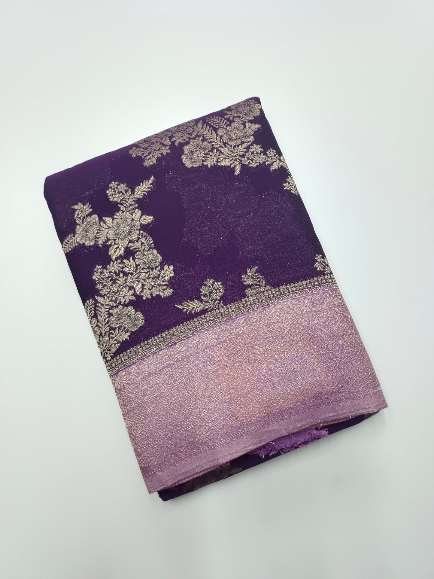 FANCY CHIFFON SAREE - B S CHANNABASAPPA & SONS