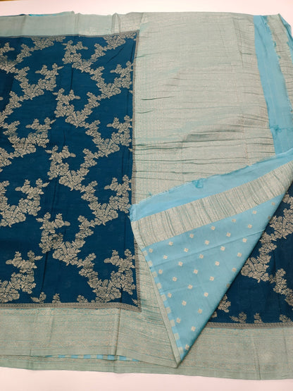 FANCY CHIFFON SAREE - B S CHANNABASAPPA & SONS