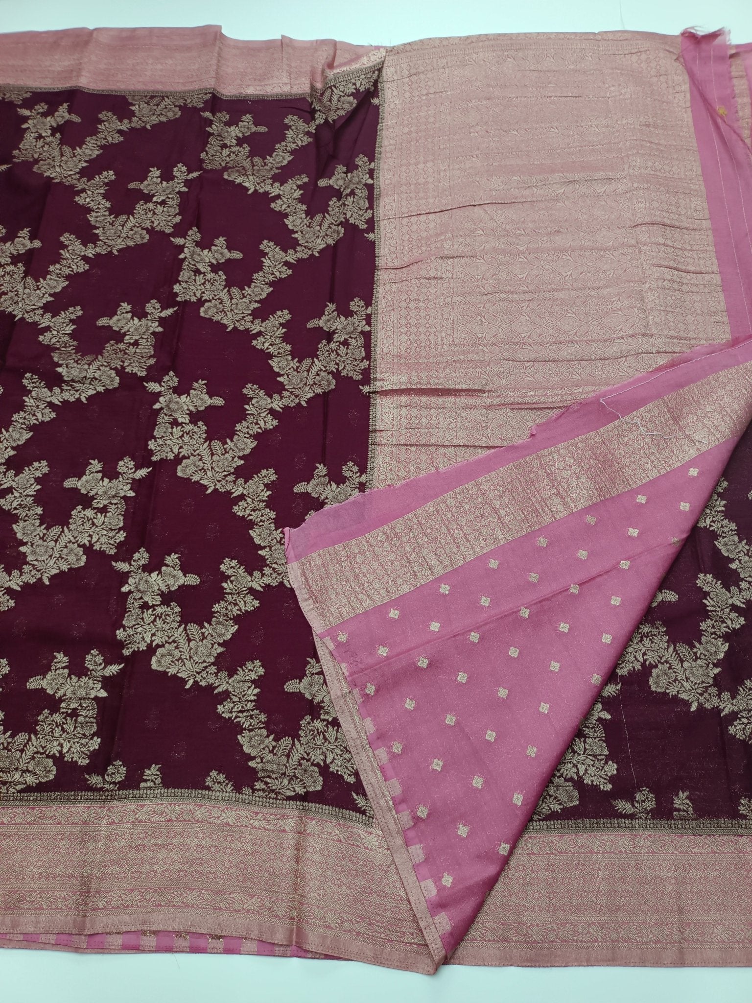 FANCY CHIFFON SAREE - B S CHANNABASAPPA & SONS