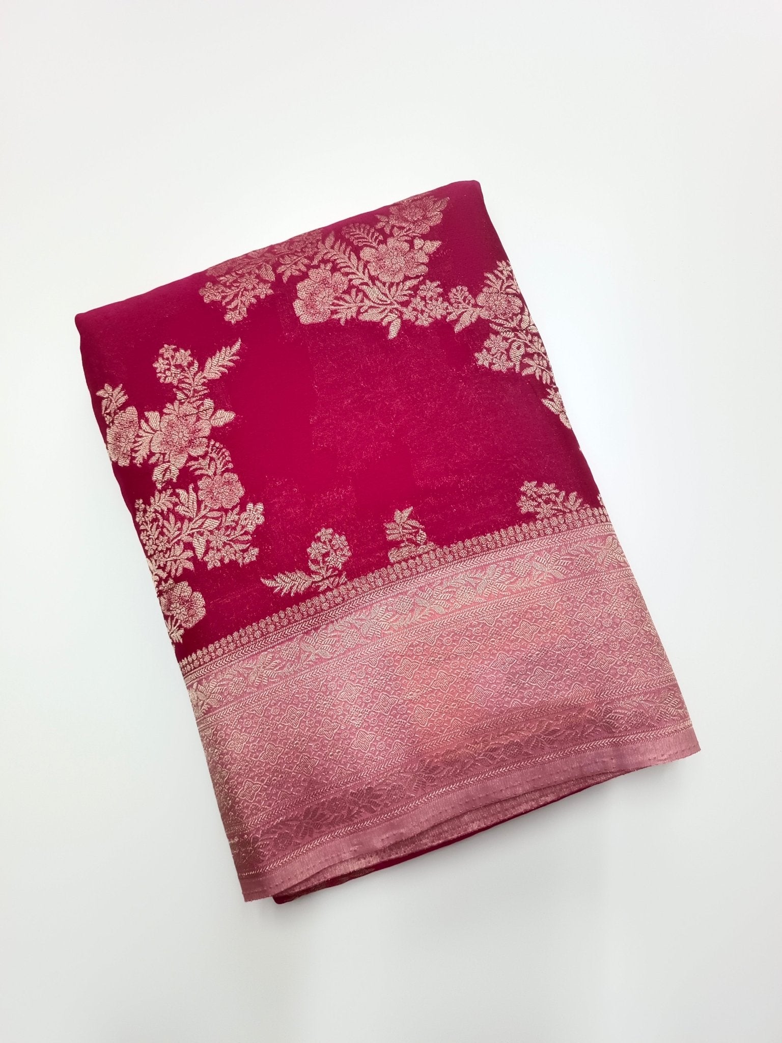 FANCY CHIFFON SAREE - B S CHANNABASAPPA & SONS