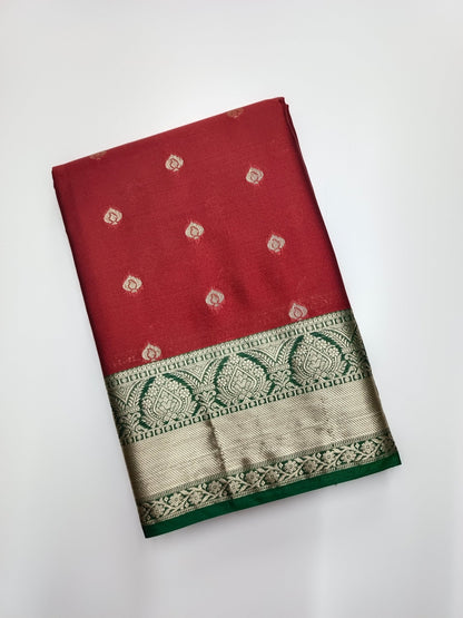FANCY COTTON SILK SAREE - B S CHANNABASAPPA & SONS