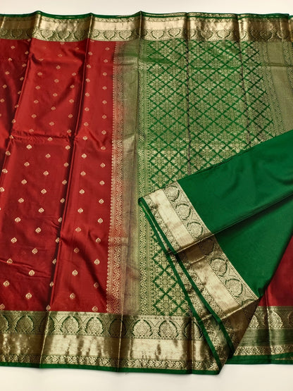 FANCY COTTON SILK SAREE - B S CHANNABASAPPA & SONS