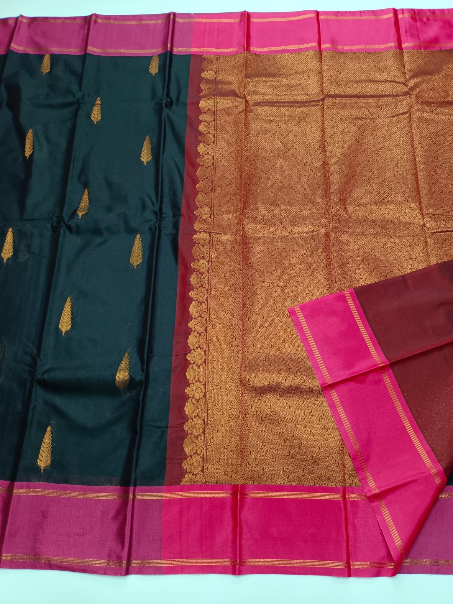 FANCY COTTON SILK SAREE - B S CHANNABASAPPA & SONS