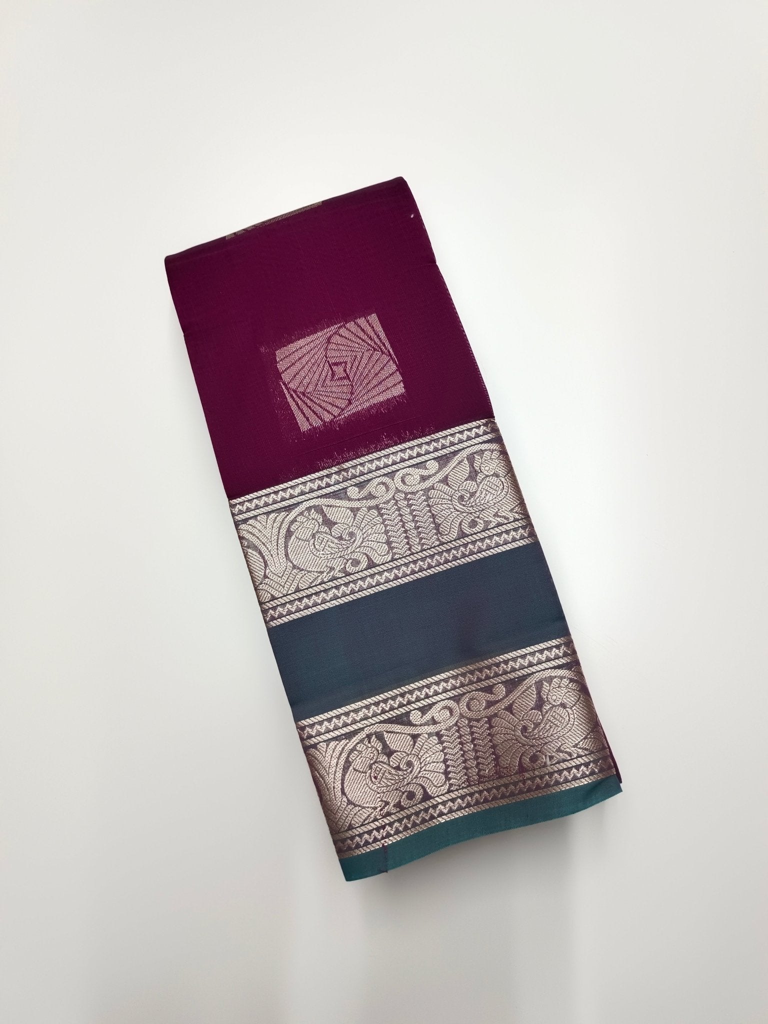 FANCY COTTON SAREE - B S CHANNABASAPPA & SONS