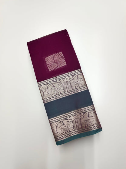 FANCY COTTON SAREE - B S CHANNABASAPPA & SONS