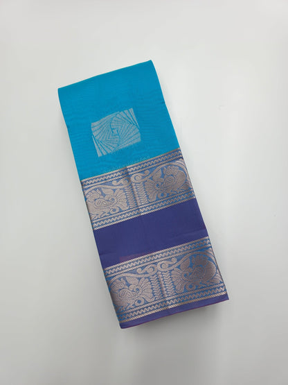 FANCY COTTON SAREE - B S CHANNABASAPPA & SONS