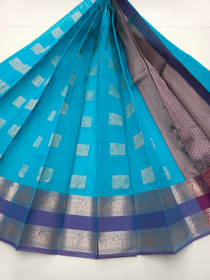 FANCY COTTON SAREE - B S CHANNABASAPPA & SONS