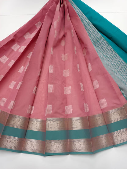 FANCY COTTON SAREE - B S CHANNABASAPPA & SONS