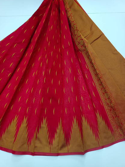 FANCY COTTON SAREE - B S CHANNABASAPPA & SONS