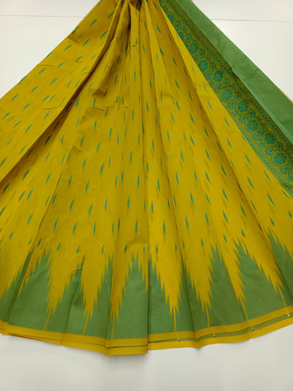 FANCY COTTON SAREE - B S CHANNABASAPPA & SONS