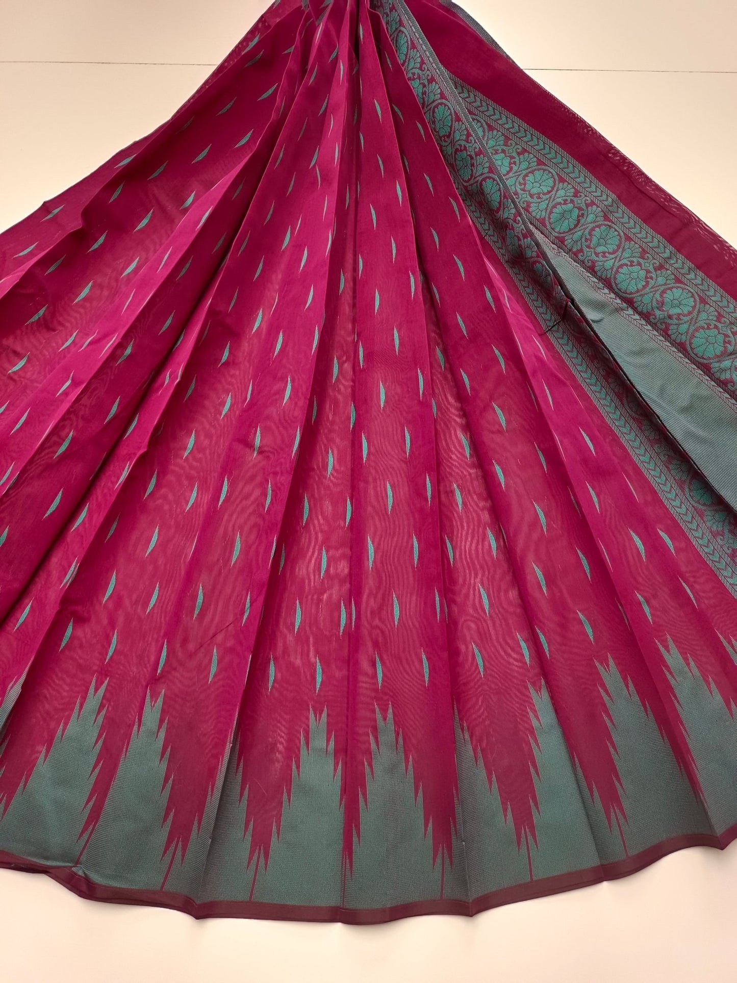 FANCY COTTON SAREE - B S CHANNABASAPPA & SONS