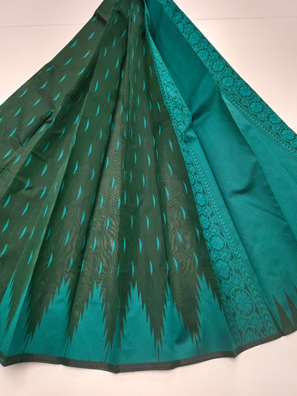 FANCY COTTON SAREE - B S CHANNABASAPPA & SONS