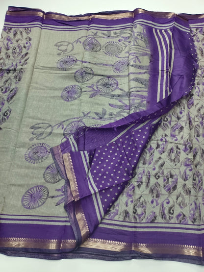 FANCY DOLA SILK SAREE - B S CHANNABASAPPA & SONS