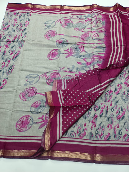 FANCY DOLA SILK SAREE - B S CHANNABASAPPA & SONS