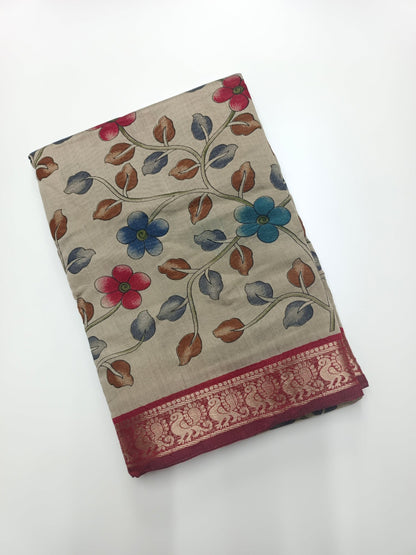 FANCY DOLA SILK SAREE - B S CHANNABASAPPA & SONS