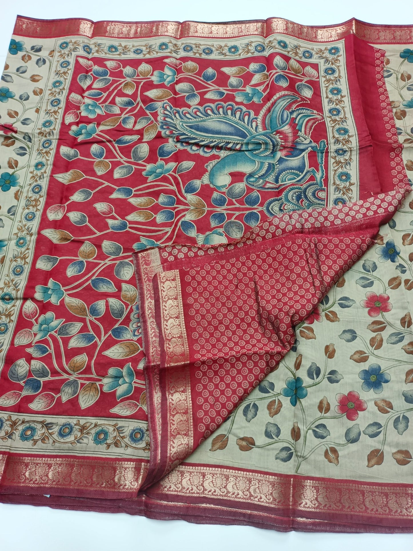 FANCY DOLA SILK SAREE - B S CHANNABASAPPA & SONS