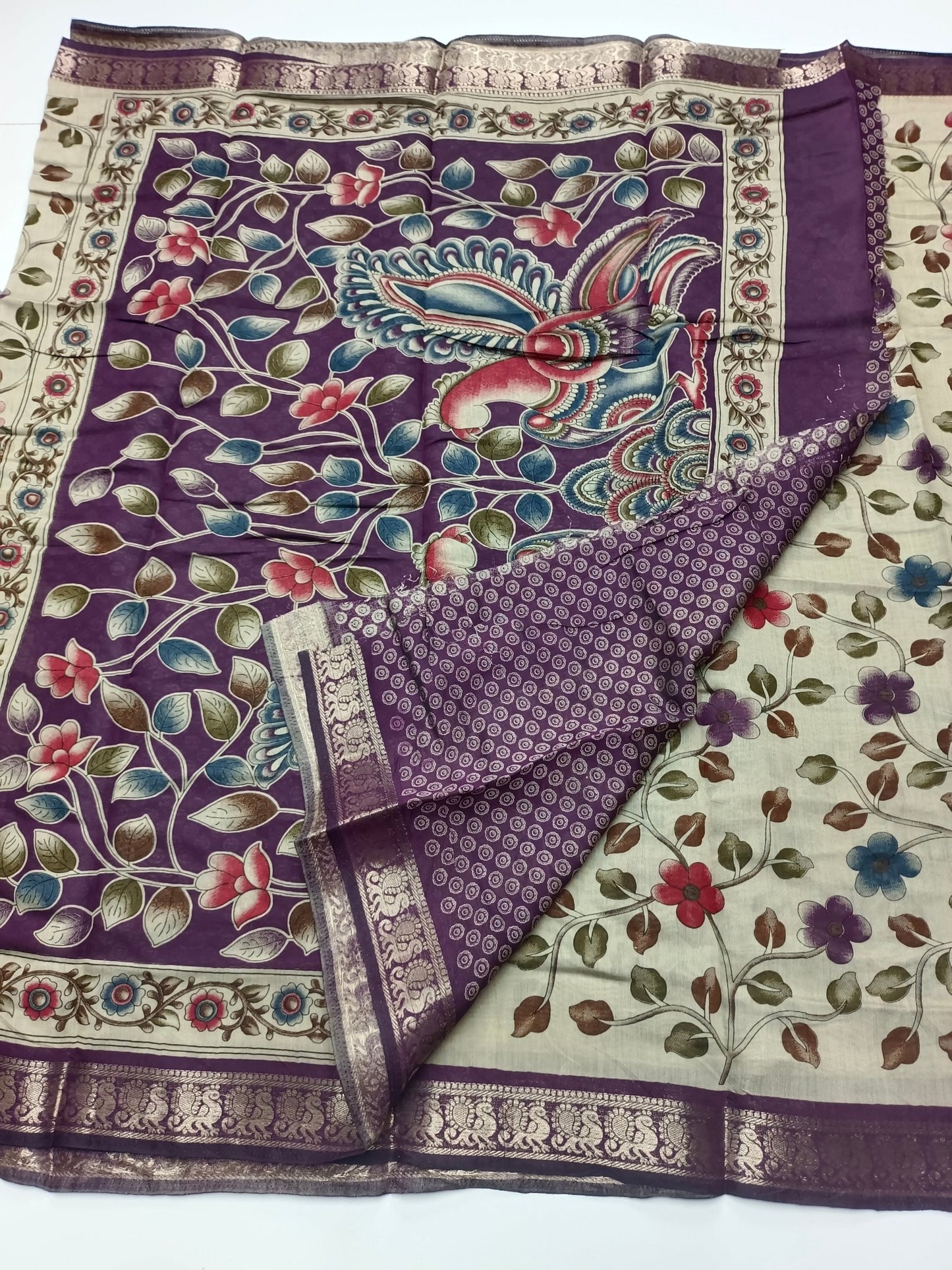 FANCY DOLA SILK SAREE - B S CHANNABASAPPA & SONS
