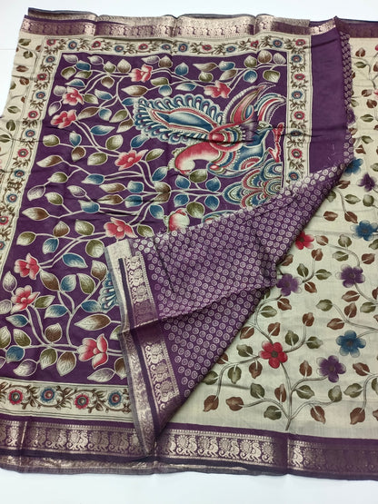 FANCY DOLA SILK SAREE - B S CHANNABASAPPA & SONS