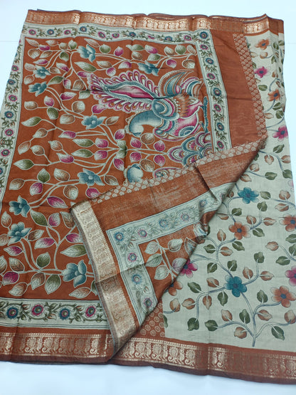FANCY DOLA SILK SAREE - B S CHANNABASAPPA & SONS