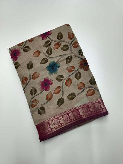 FANCY DOLA SILK SAREE - B S CHANNABASAPPA & SONS