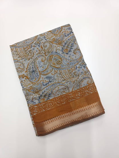 FANCY DOLA SILK SAREE - B S CHANNABASAPPA & SONS