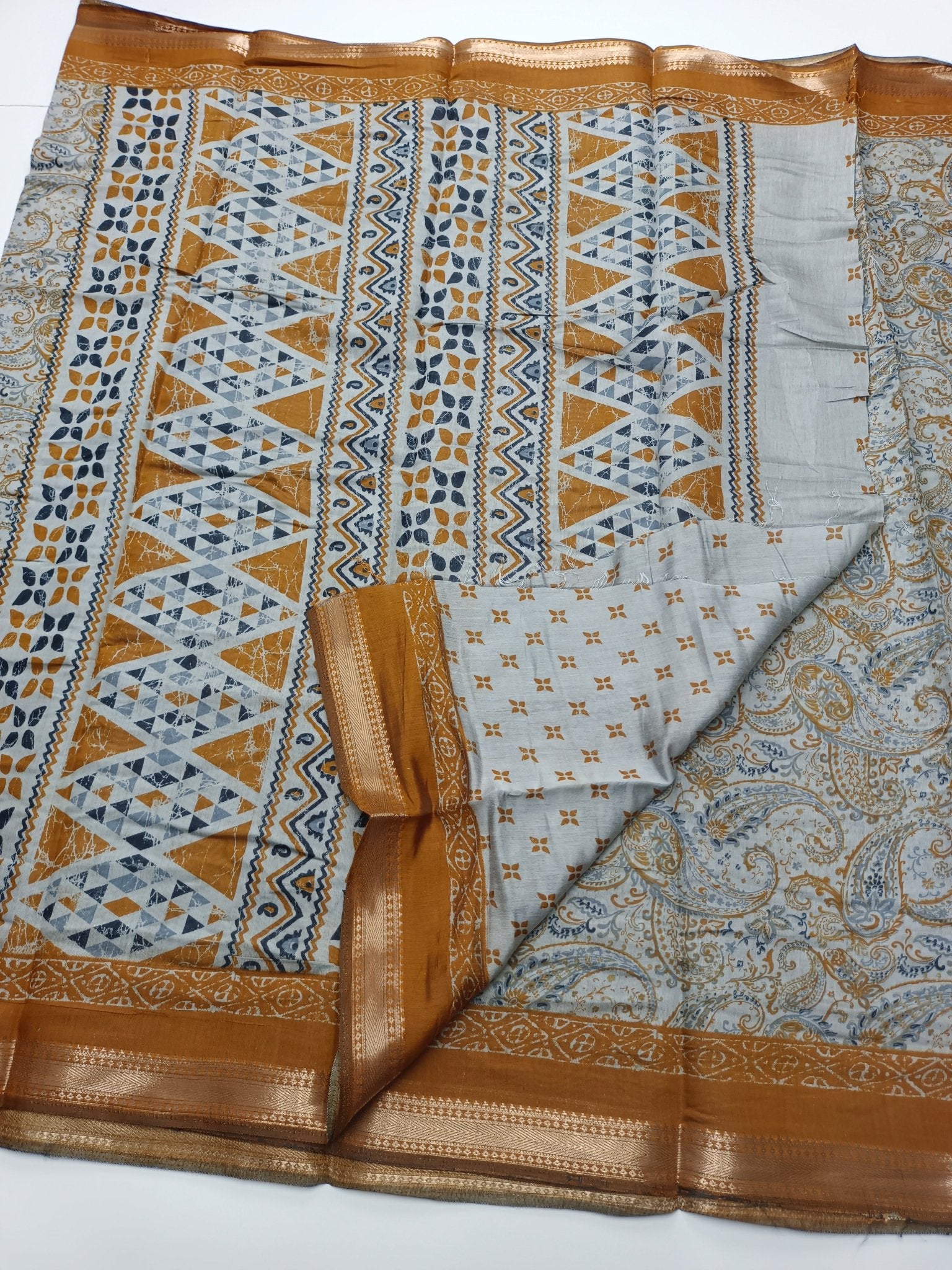 FANCY DOLA SILK SAREE - B S CHANNABASAPPA & SONS