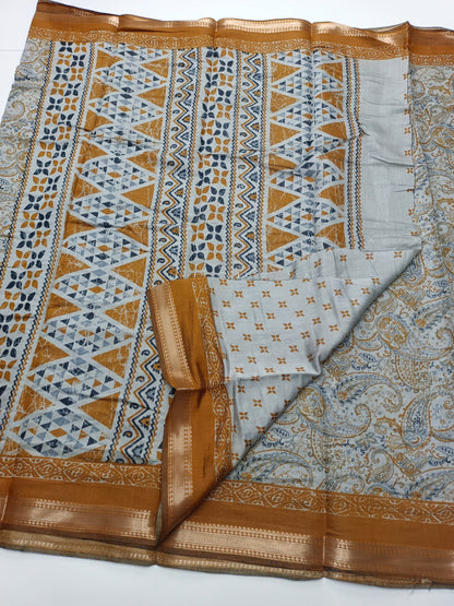 FANCY DOLA SILK SAREE - B S CHANNABASAPPA & SONS
