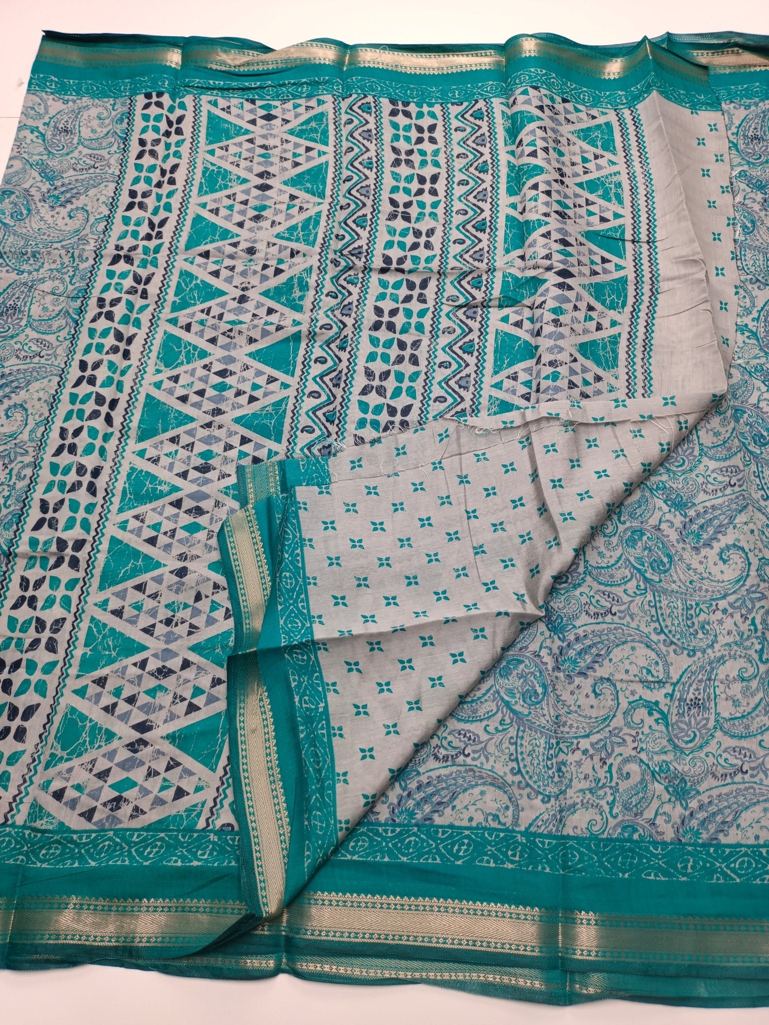 FANCY DOLA SILK SAREE - B S CHANNABASAPPA & SONS